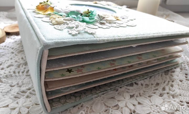 Детский фотоальбом ручной работы