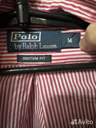 Рубашка polo ralph lauren в полоску
