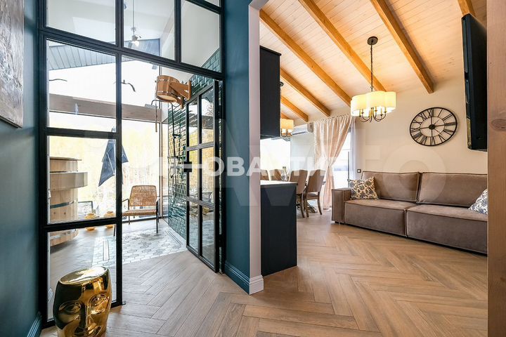 Коттедж 100 м² на участке 10 сот.