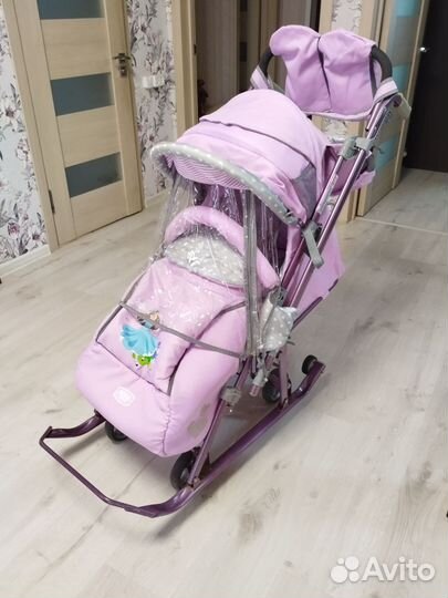 Коляска-санки Ника 7-4