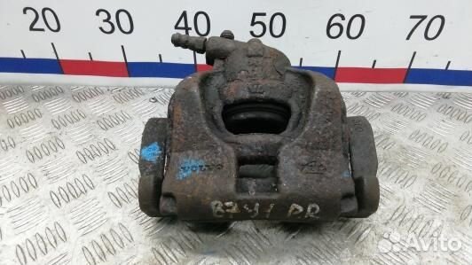 Суппорт тормозной передний правый volvo V60 1 (87Y