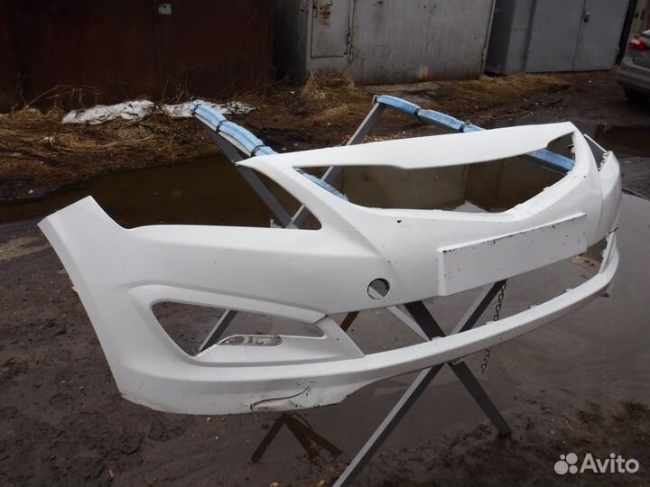 Бампер передний Hyundai Solaris 1 14-17 \ Солярис