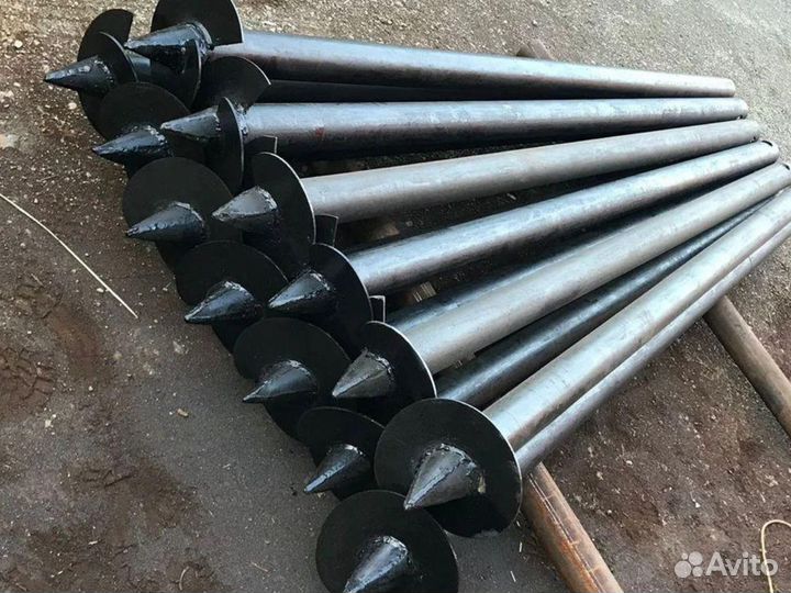 Винтовые сваи из нкт