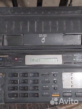 Panasonic kx-f130 факс телефон автоответчик