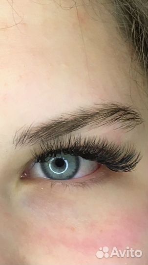 Наращивание ресниц.ламинирование ресниц и бровей