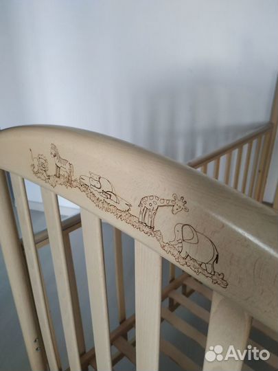 Детская кроватка Pali Zoo Италия+матрас