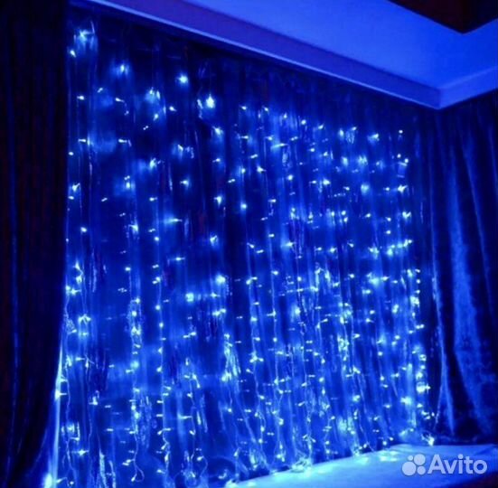 Гирлянда штора