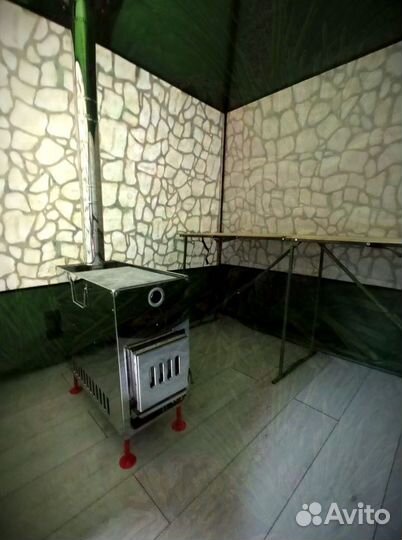 Баня палатка Мобиба мб-10 с печью