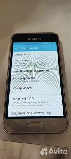 Samsung Galaxy J1 (2016) SM-J120F/DS, 8 ГБ