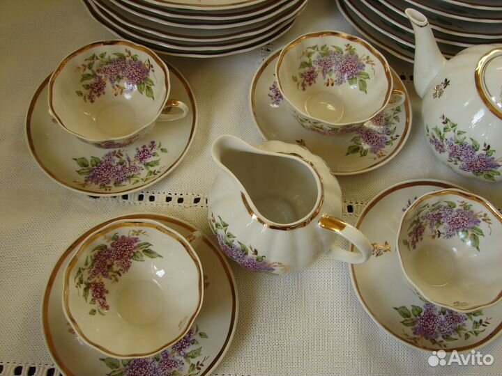 Сервиз Дулево сирень