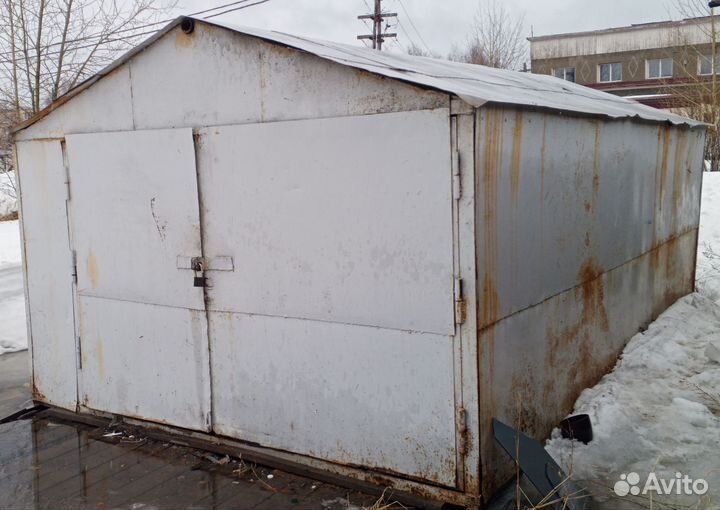 Металлический гараж бу