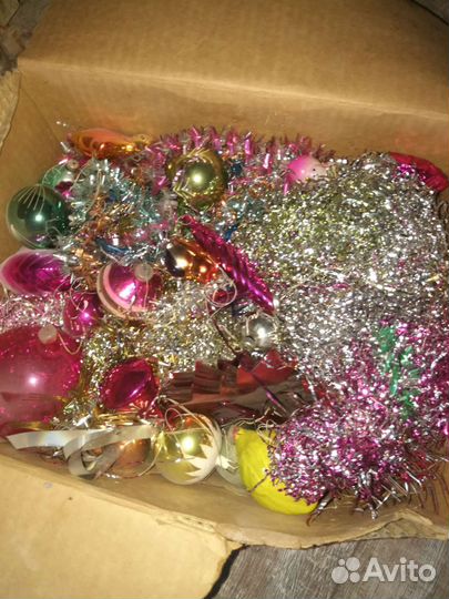 Елочные игрушки СССР