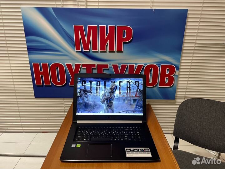 Мощнейший игровой ноутбук Acer 17