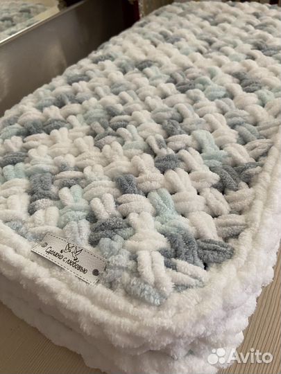 Вязание пледов для малышей