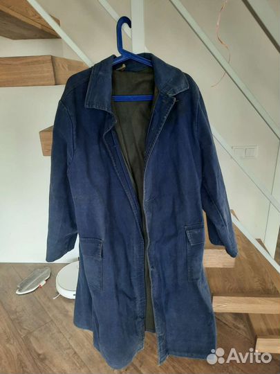 Дождевик прорезиненный с капюшоном 52 размер