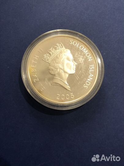 Монета 25 долларов HMS Victory