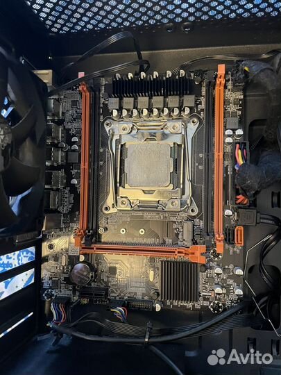 Комплект : мат.плата+проц+оператива+кулер