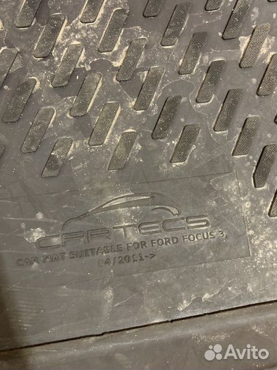 Автомобильные коврики резиновые