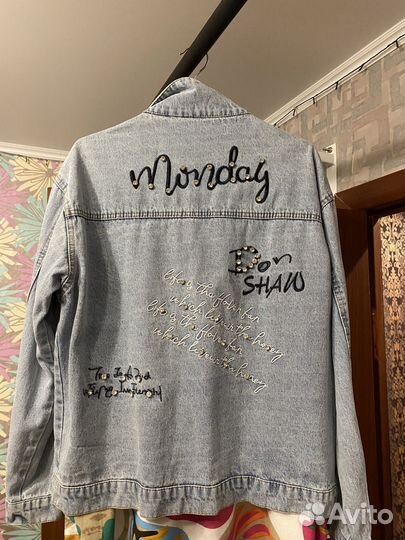 Джинсовая куртка женская