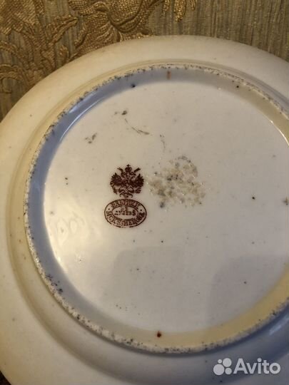 Антикварная тарека Кузнецов «Жемчужник»