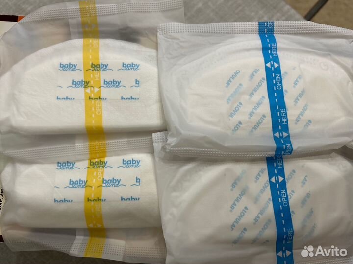 Лактационные вкладыши для груди baby line