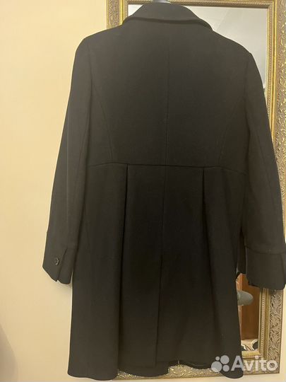 Пальто шерстяное massimo dutti