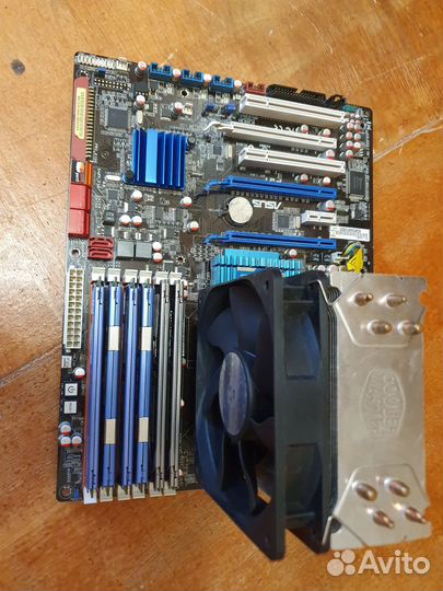 I7 930 + 12gb материнская плата 1366