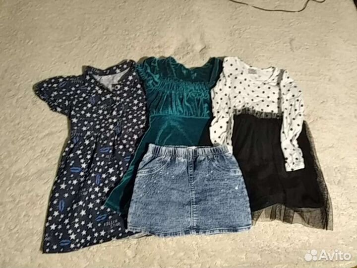 Одежда для девочки пакетом 98-110 размер
