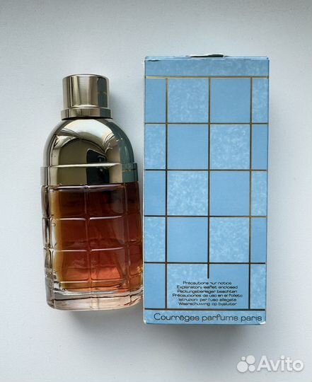 Courreges in Blue eau de toilette 50 мл винтаж