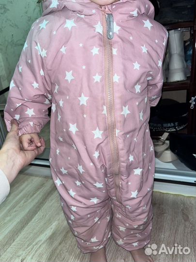 Комбинезон весна осень еврозима для девочек 80-86