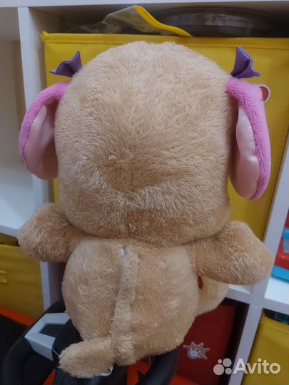 Мягкая игрушка ученый щенок fisher Prise