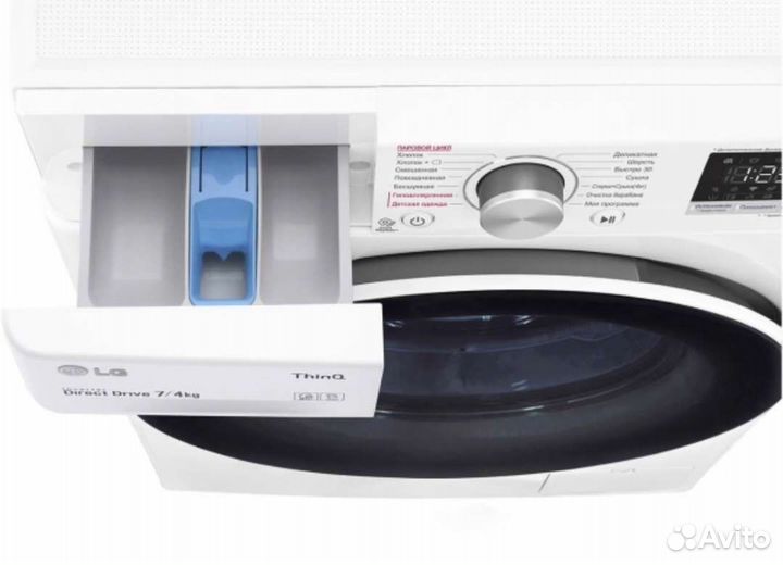 Стиральная машина с сушкой LG F2V5HG0W