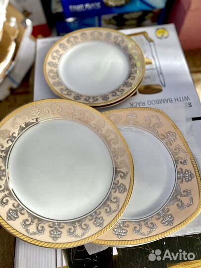 Новые Тарелки фарфор 5 штук