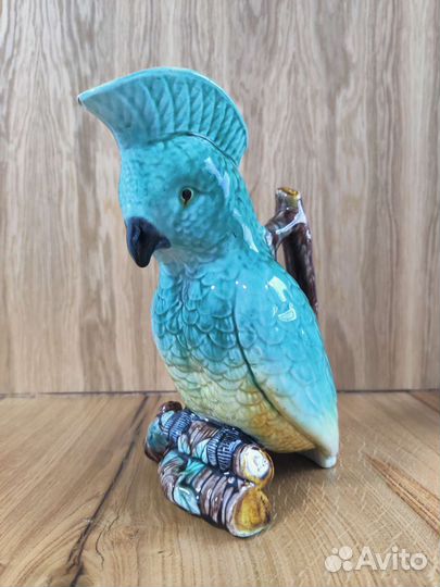 Фаянс Кувшин «Попугай» 20 век СССР