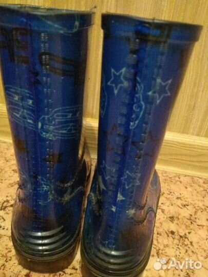 Сапожки резиновые