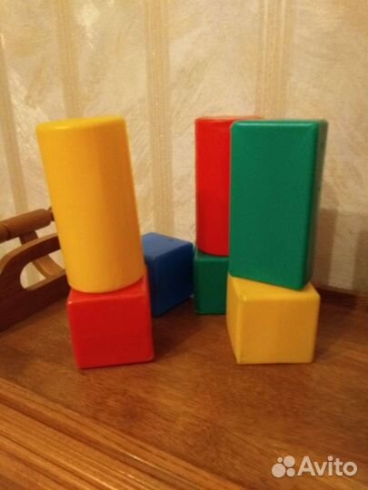 Кубики мягкие Мякиши 6 штук