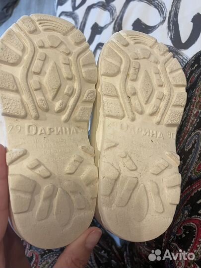 Сапоги эва детские