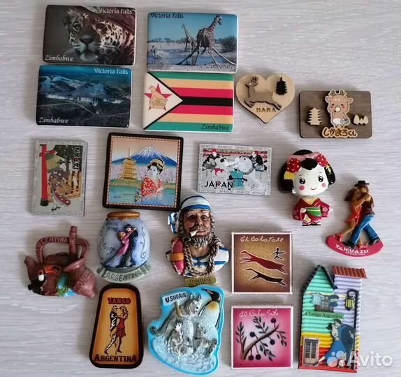 Магниты сувенирные на холодильник