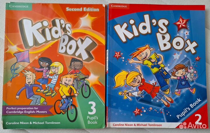 Учебники оригинальные kids box