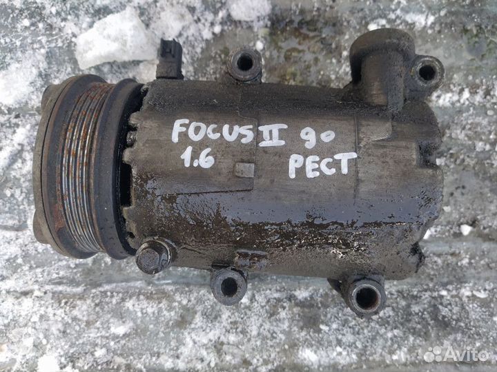 Компрессор кондиционера Ford Focus 2