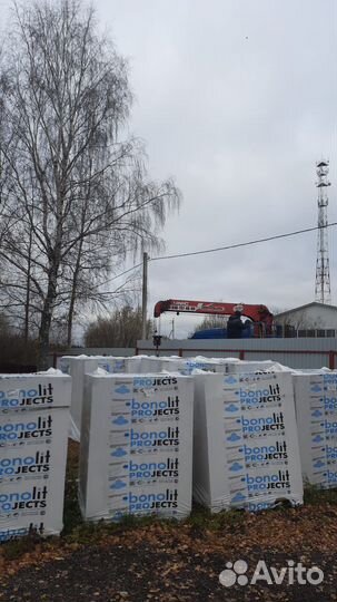 Газобетонные блоки с завода Бонолит