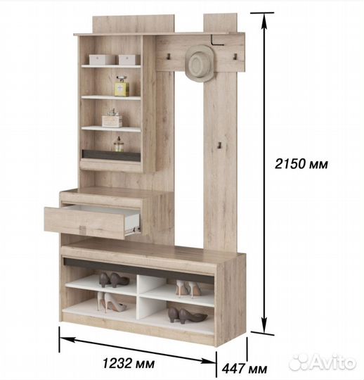 Прихожая мебель новая