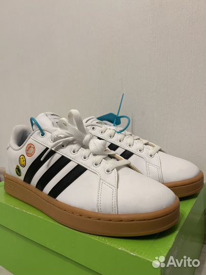 Adidas Grand Court x Smiley 44 оригинал