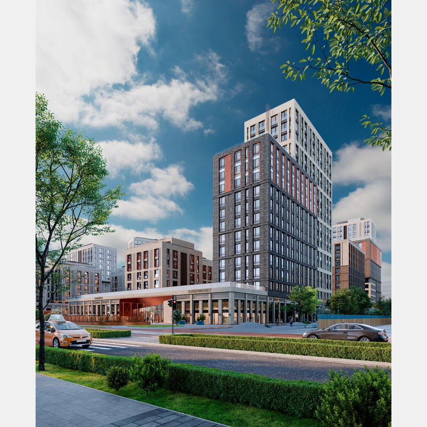 1-к. квартира, 42,4 м², 5/12 эт.