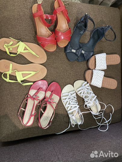 Armani,Fendi,Roxy,Talbots летняя обувь