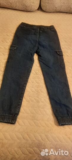 Джинсы джоггеры на мальчика 152 см