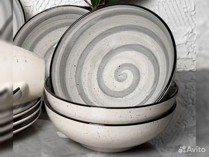 Набор посуды Керамика 16 предметов