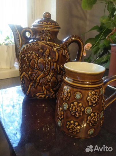 Чайник СССР фаянс 