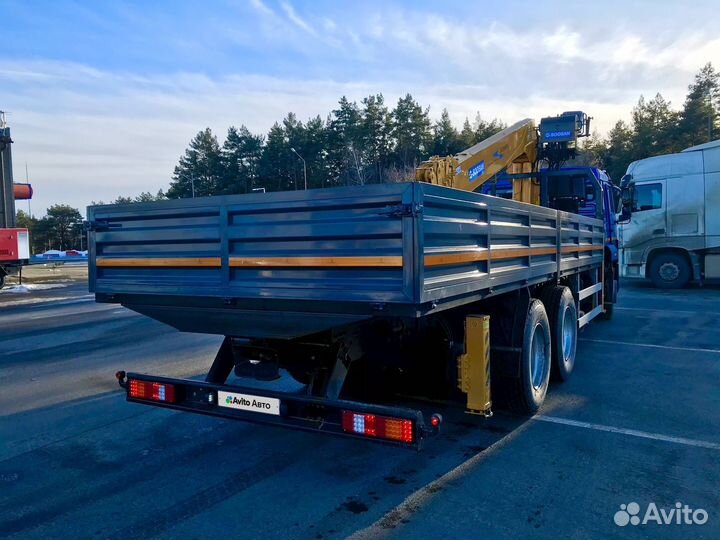 КАМАЗ 65117 с КМУ, 2011