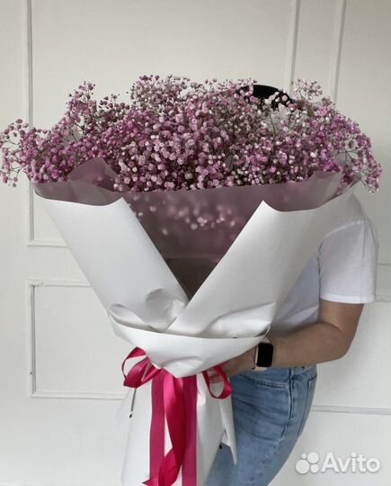 Букет из гипсофилы